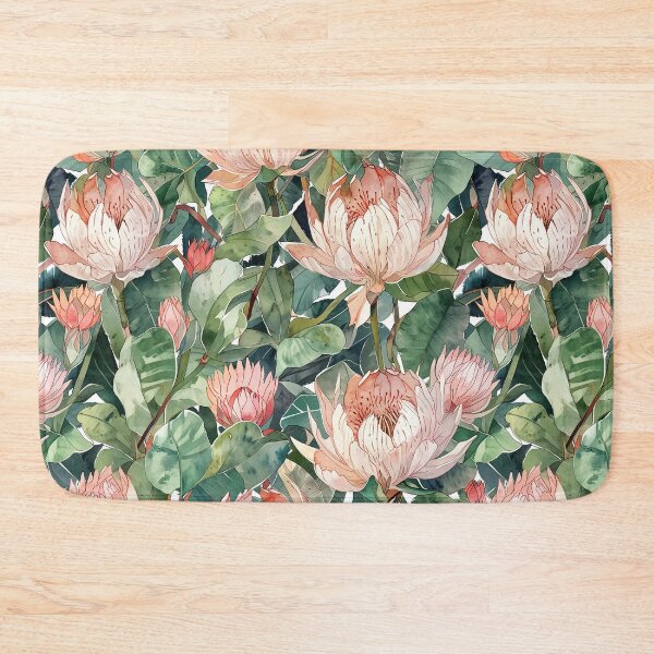 Item preview, Botanical Protea Plants Watercolour designed and sold by CoolPixels.