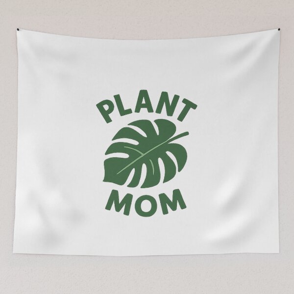 Item preview, Plant Mom • Monstera Leaf Sticker • Minimalist Houseplant Design for Plant Lovers designed and sold by DavidMay.