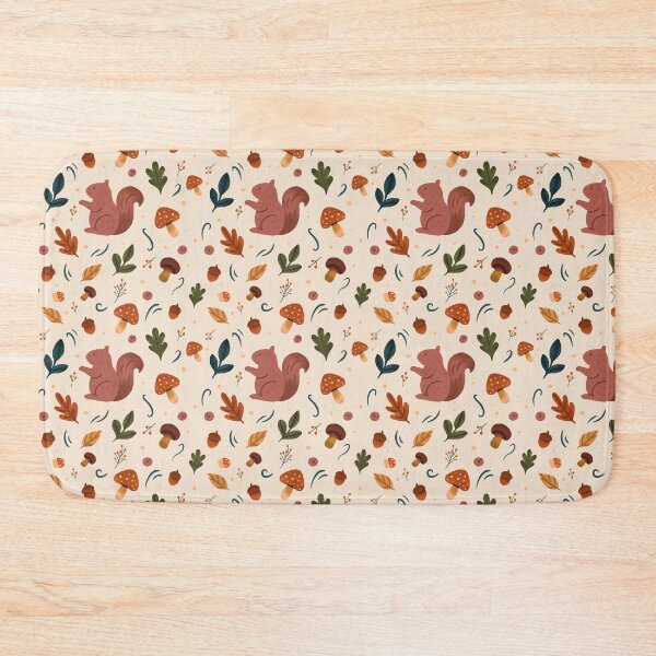 Item preview, Autum Squirrels Cozy pattern designed and sold by LondonColin.