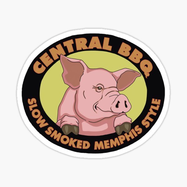 Central BBQ Sticker