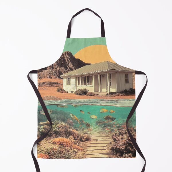 Item preview, Surreal Desert House with Underwater Reef designed and sold by Jirka Svetlik, Studio Illuvision.