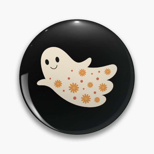 Item preview, Floral Halloween Ghost Design designed and sold by Julza Art.