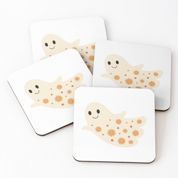 Item preview, Floral Halloween Ghost Design designed and sold by Julza Art.