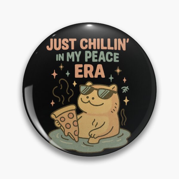 Item preview, Relaxing Capybara Just Chillin in My Peace Era designed and sold by RandomPrints.