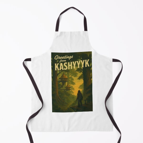 Item preview, Greetings from Kashyyyk – Wookiee Forest Vintage Postcard designed and sold by Lavoretty.