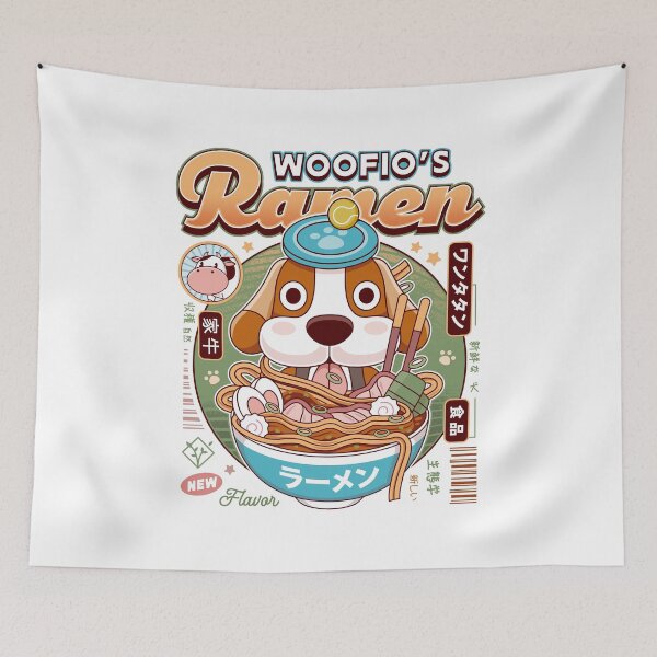 Item preview, Woofio Vintage Ramen designed and sold by Lagelantee.