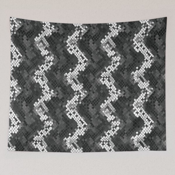 Item preview, Minimalistic Exotic Snake Pattern For Animal Print Lover designed and sold by RoyalStarsPatts.