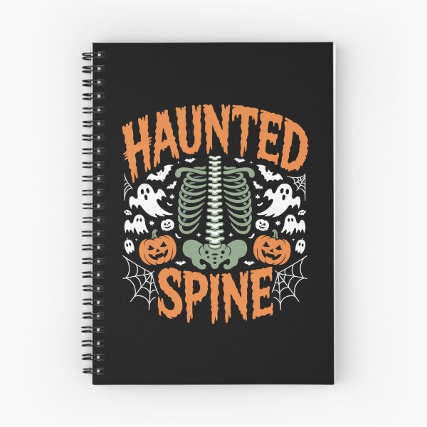 Item preview, Haunted Spine Funny Osteopathy Halloween designed and sold by osteopath shop.