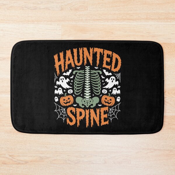 Item preview, Haunted Spine Funny Osteopathy Halloween designed and sold by osteopath shop.