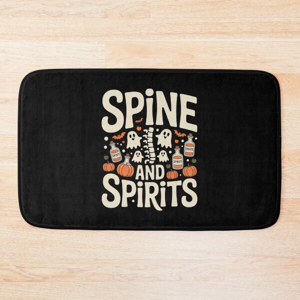 Item preview, Spine and Spirits Funny Osteopathy Halloween designed and sold by osteopath shop.