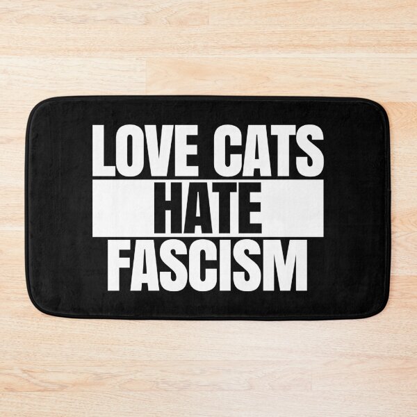 Item preview, Love Cats Hate Fascism. designed and sold by EunsooLee.