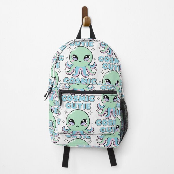 Item preview, Sweet Mint Octopus Under Sparkling White Stars designed and sold by SplashTastic.