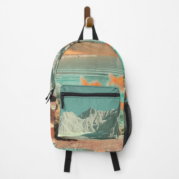 Item preview, Surreal Interior with Fish and Moonlit Landscape designed and sold by Jirka Svetlik, Studio Illuvision.