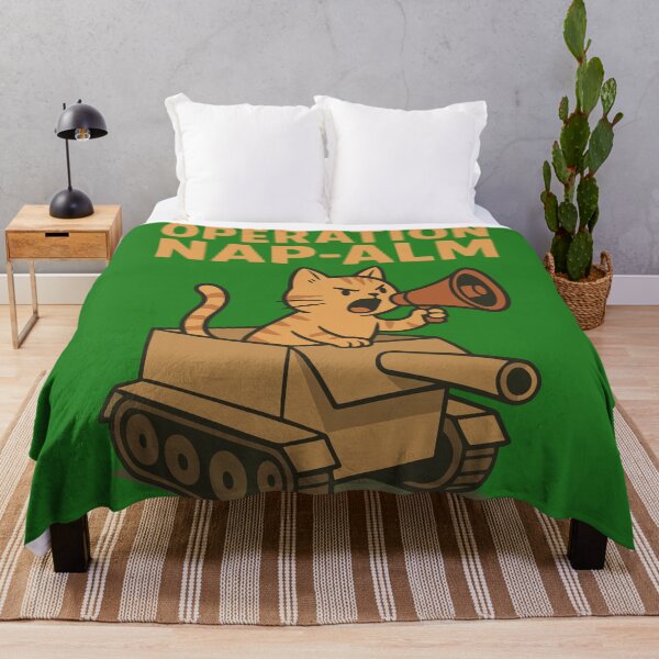 Item preview, Operation NAP-ALM Cat in Tank | Silly Paws Studio designed and sold by SillyPawsStudio.