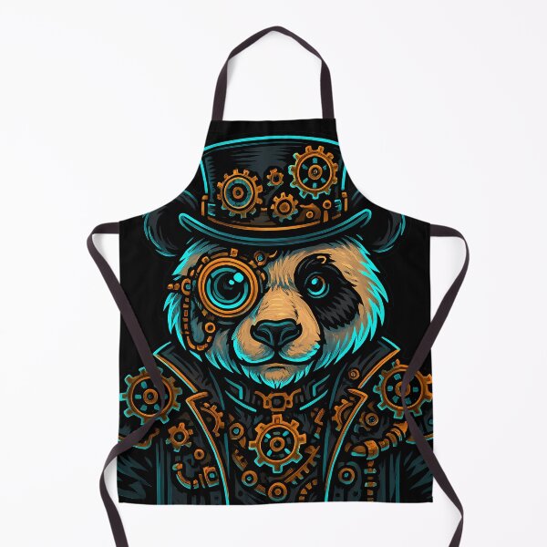 Item preview, Neon Steampunk Panda designed and sold by kyokugen.