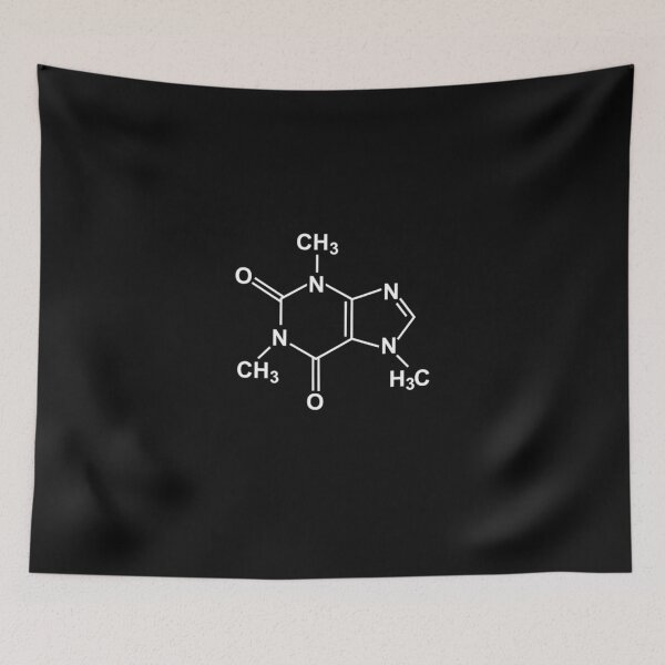 Item preview, Caffeine Molecule designed and sold by kristinataylore.