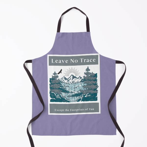Item preview, Leave No Trace, Except the Footprints of Fun, my Camping Friend designed and sold by DIVINE BODY LIFE .