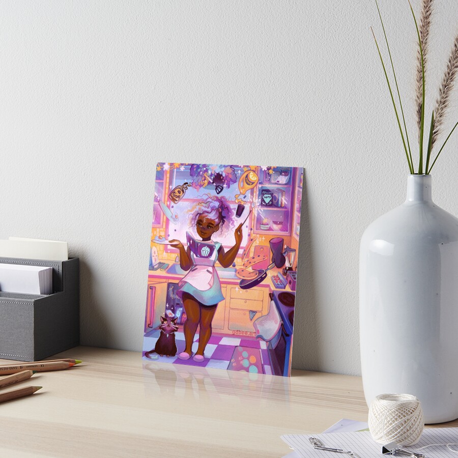 Breakfast Art Board Print