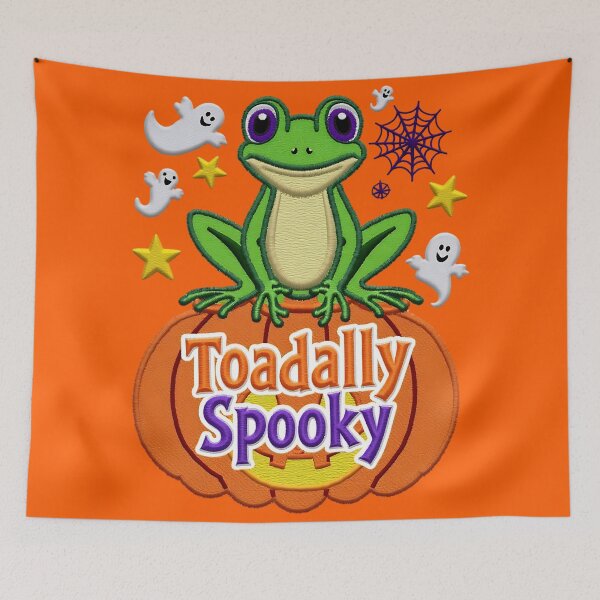 Item preview, Toadally Spooky Frog Halloween Pumpkin Ghost Costume designed and sold by ArtDesignTp.