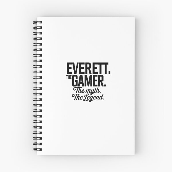 Item preview, Everett The Gamer The Myth The Legend Everett Name - Funny Gamer Quote design designed and sold by Oussinc.