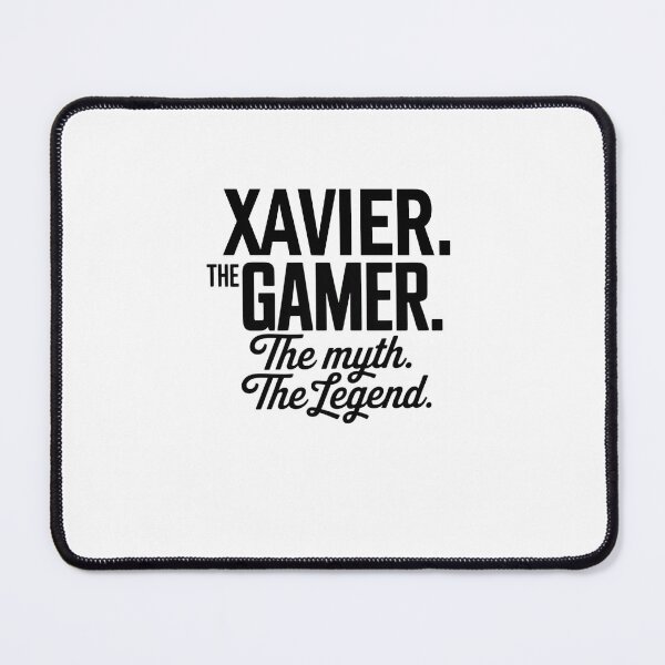 Item preview, Xavier The Gamer The Myth The Legend Xavier Name - Funny Gamer Quote design designed and sold by Oussinc.