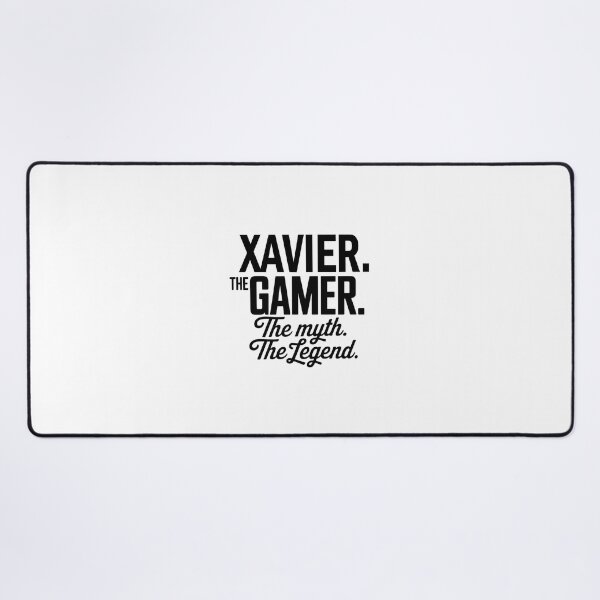 Item preview, Xavier The Gamer The Myth The Legend Xavier Name - Funny Gamer Quote design designed and sold by Oussinc.