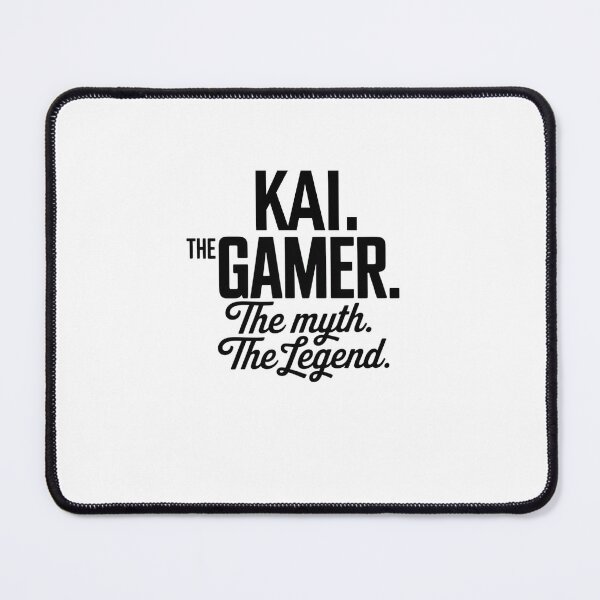 Item preview, Kai The Gamer The Myth The Legend Kai Name - Funny Gamer Quote design designed and sold by Oussinc.
