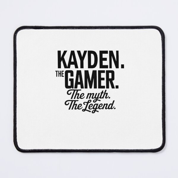 Item preview, Kayden The Gamer The Myth The Legend Kayden Name - Funny Gamer Quote design designed and sold by Oussinc.