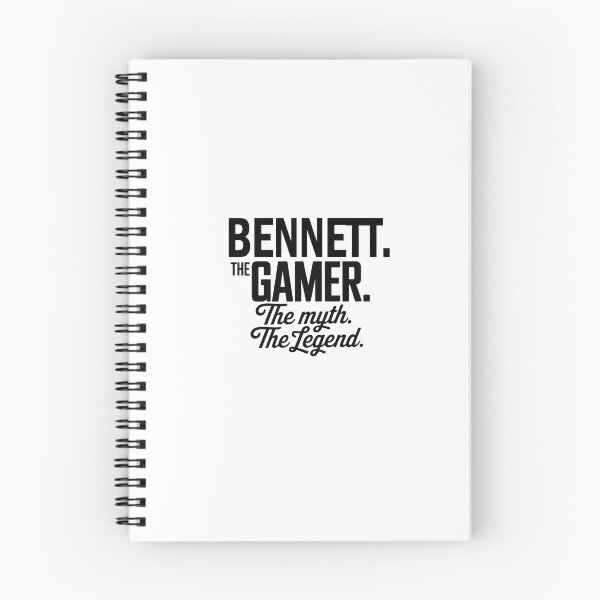 Item preview, Bennett The Gamer The Myth The Legend Bennett Name - Funny Gamer Quote design designed and sold by Oussinc.