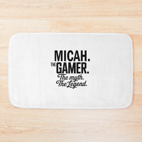 Item preview, Micah The Gamer The Myth The Legend Micah Name - Funny Gamer Quote design designed and sold by Oussinc.