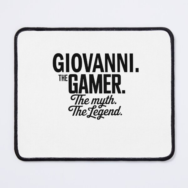 Item preview, Giovanni The Gamer The Myth The Legend Giovanni Name - Funny Gamer Quote design designed and sold by Oussinc.