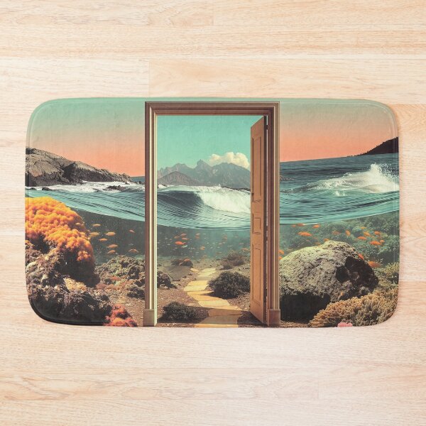 Item preview, Surreal Doorway Opening to Ocean with Coral Reef and Fish designed and sold by Jirka Svetlik, Studio Illuvision.