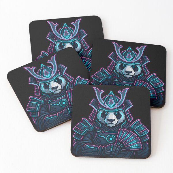 Item preview, Shogun Panda Cyberpunk designed and sold by kyokugen.