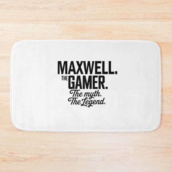 Item preview, Maxwell The Gamer The Myth The Legend Maxwell Name - Funny Gamer Quote design designed and sold by Oussinc.