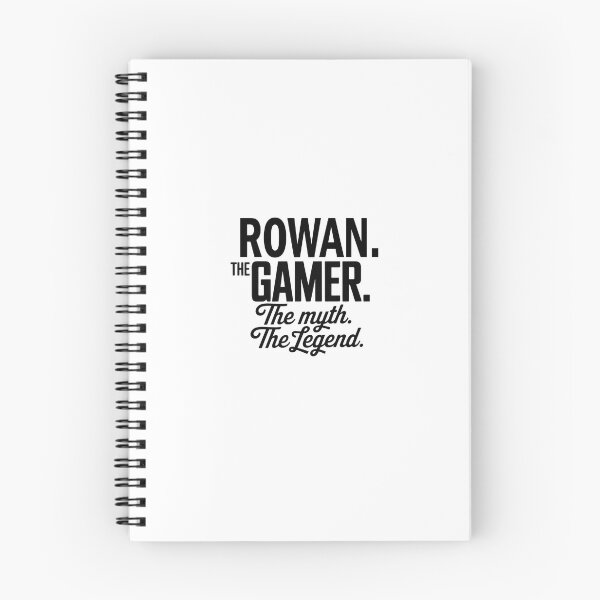 Item preview, Rowan The Gamer The Myth The Legend Rowan Name - Funny Gamer Quote design designed and sold by Oussinc.
