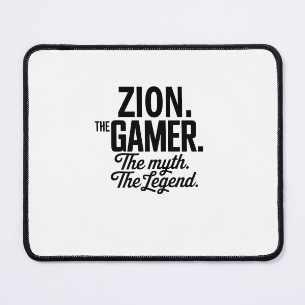 Item preview, Zion The Gamer The Myth The Legend Zion Name - Funny Gamer Quote design designed and sold by Oussinc.