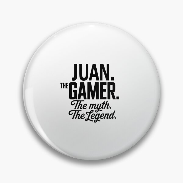 Item preview, Juan The Gamer The Myth The Legend Juan Name - Funny Gamer Quote design designed and sold by Oussinc.