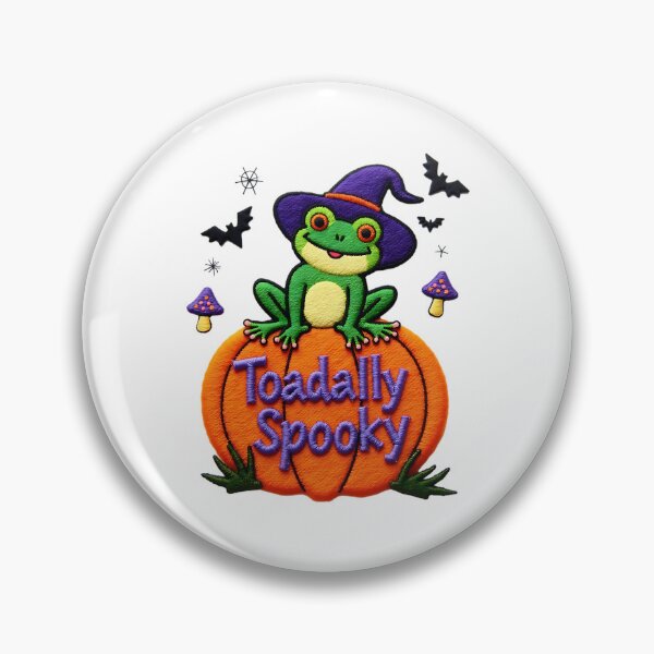 Item preview, Toadally Spooky Frog Halloween Pumpkin Witch Costume designed and sold by ArtDesignTp.