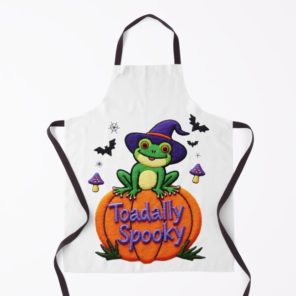 Item preview, Toadally Spooky Frog Halloween Pumpkin Witch Costume designed and sold by ArtDesignTp.
