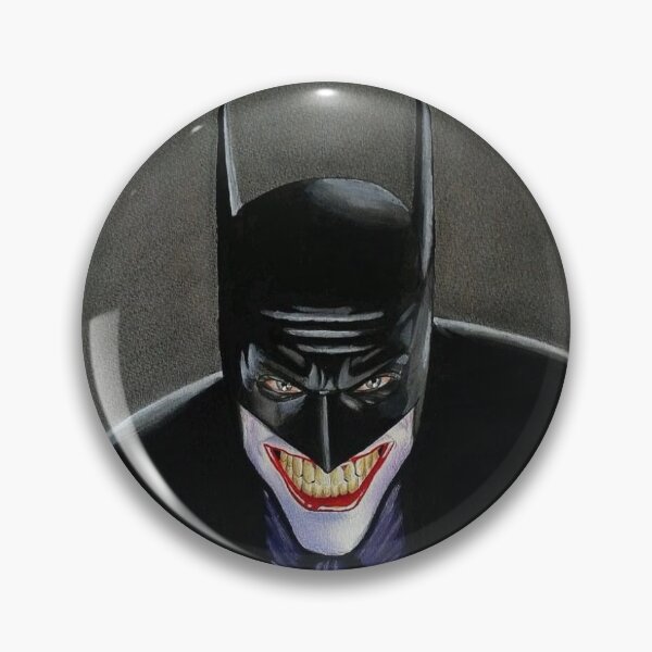 Item preview, Dark Clown Knight - Hybrid Hero Villain Art designed and sold by TooRareForThis.