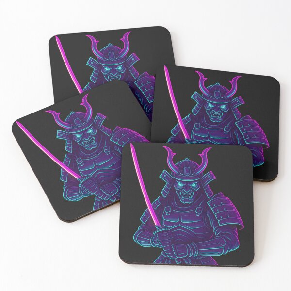 Item preview, Neon Demon Samurai designed and sold by kyokugen.