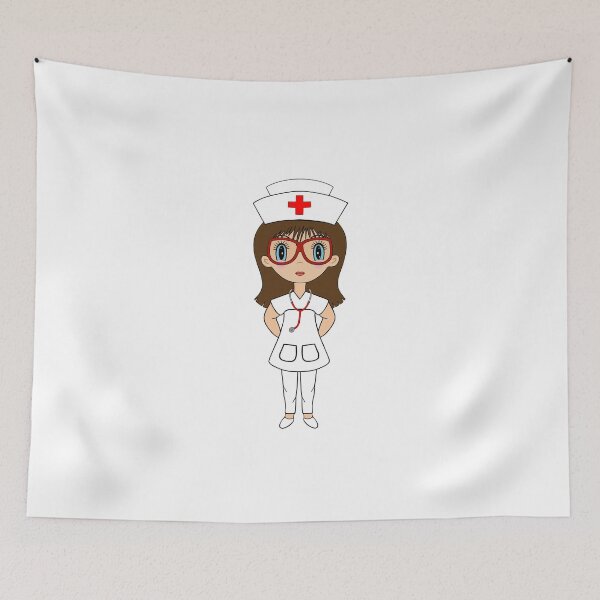 Item preview, Cartoon Nurse designed and sold by Sartoris Art.