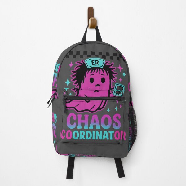 Item preview, Chaos Coordinator – Funny Ghost ER Nurse Meme designed and sold by ClinicalHubs.