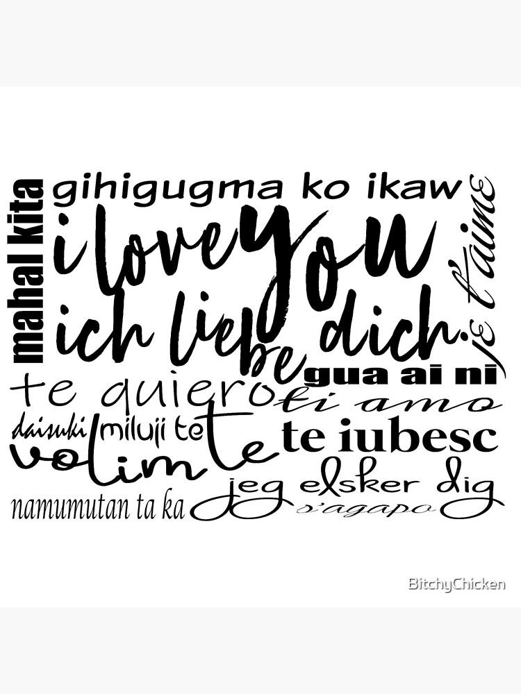 I Love You by BitchyChicken