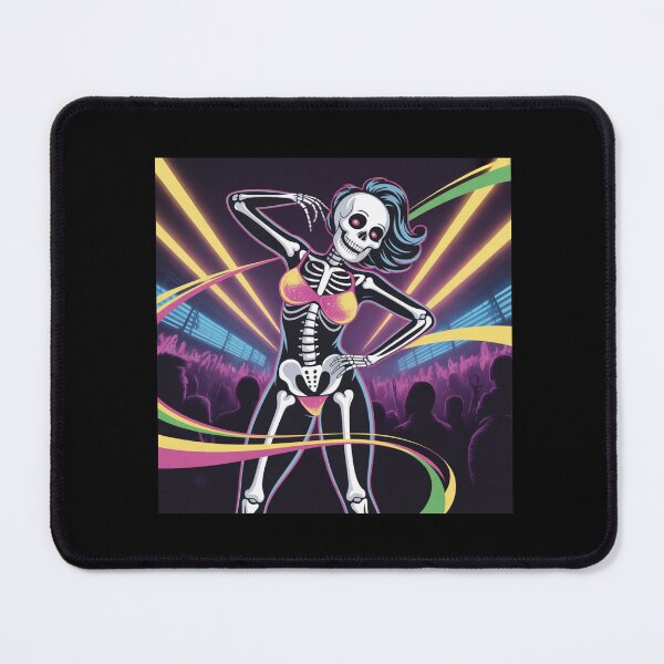 Item preview, HALLOWEEN T-SHIRT LADY SKELETON DANCING T-SHIRT HAPPY HALLOWEEN designed and sold by Monrue66 .