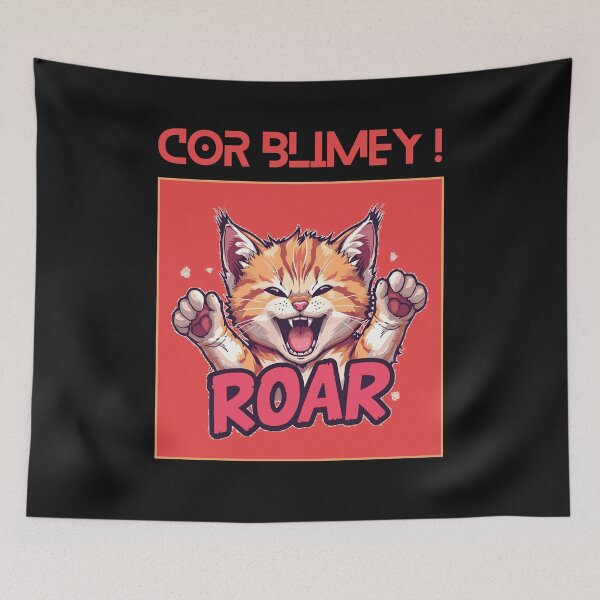 Item preview, cor blimey  kitty cat got roar designed and sold by aledfychan.