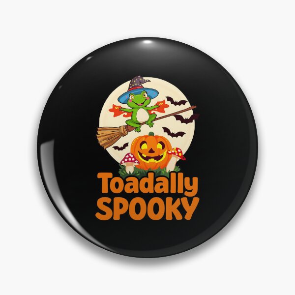 Item preview, Toadally Spooky Frog Halloween Broomstick Pumpkin Costume designed and sold by ArtDesignTp.