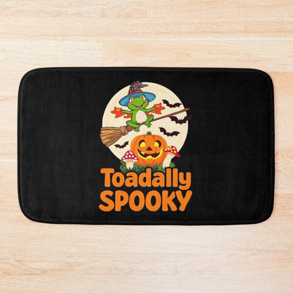 Item preview, Toadally Spooky Frog Halloween Broomstick Pumpkin Costume designed and sold by ArtDesignTp.