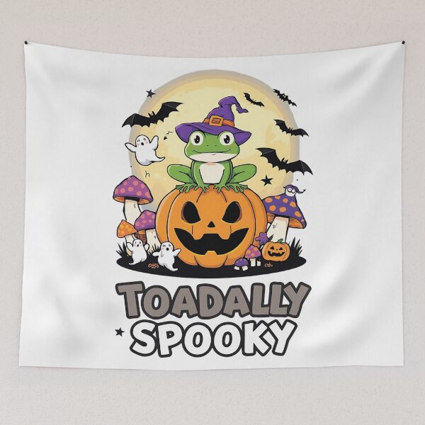 Item preview, Toadally Spooky Frog Halloween Pumpkin Ghost Costume designed and sold by ArtDesignTp.