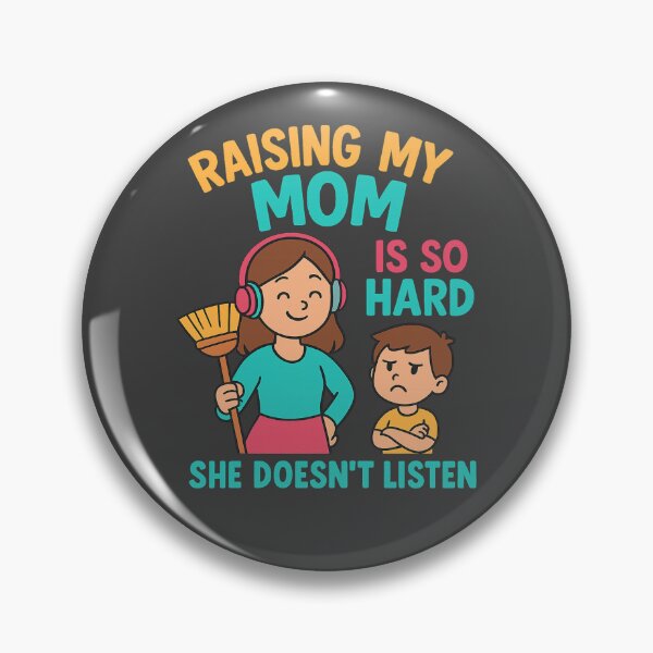 Item preview, Raising My Mom Is So Hard Funny Parenting Humor Design designed and sold by Lunaria Arts.